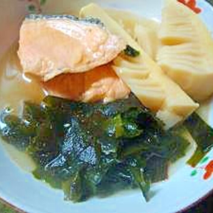 いつもの甘塩鮭を上品に 鮭とたけのこの和風煮 レシピ 作り方 By Shimo9756 楽天レシピ